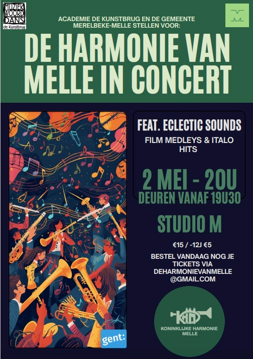 harmonie van melle in concert